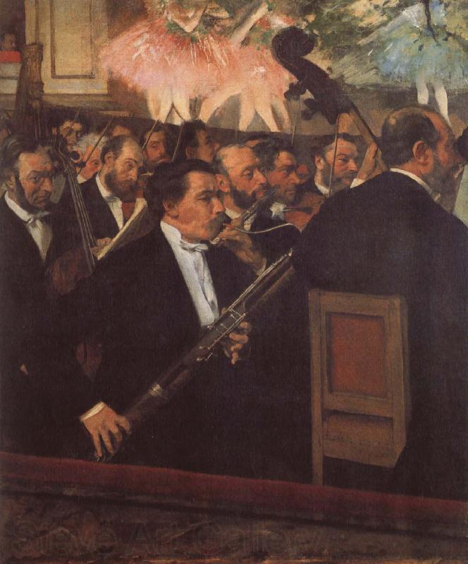 Edgar Degas The Opera Orchestra